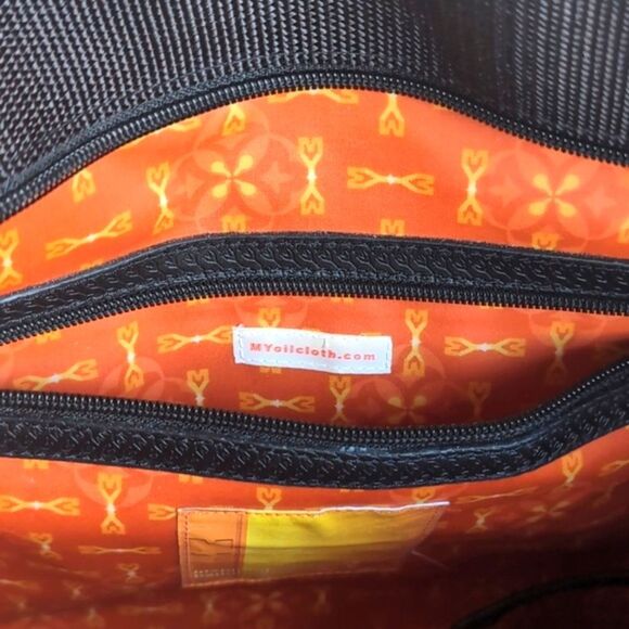 My Oil Cloth Michelle And Yvette Weatherproof /Beach/Picnic Tall Tote Bag - Picture 10 of 17